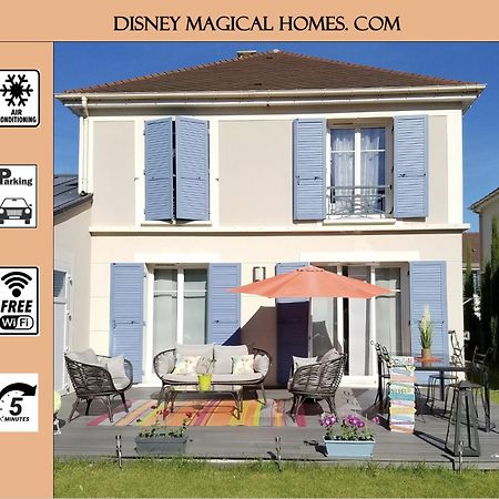 Air-Conditionned Villa, 5 Min To The Park - Disney Magical Homes, Paris 马尼库尔勒翁格尔 外观 照片
